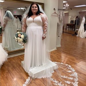 Plus size wedding dress for sale